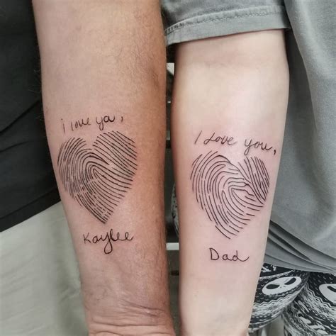 dad and daughter tattoo|41 Father Daughter Tattoo Ideas .